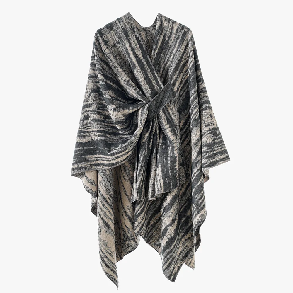 Women Accessories Temu - Street Style Retro Zebra Print Tassel