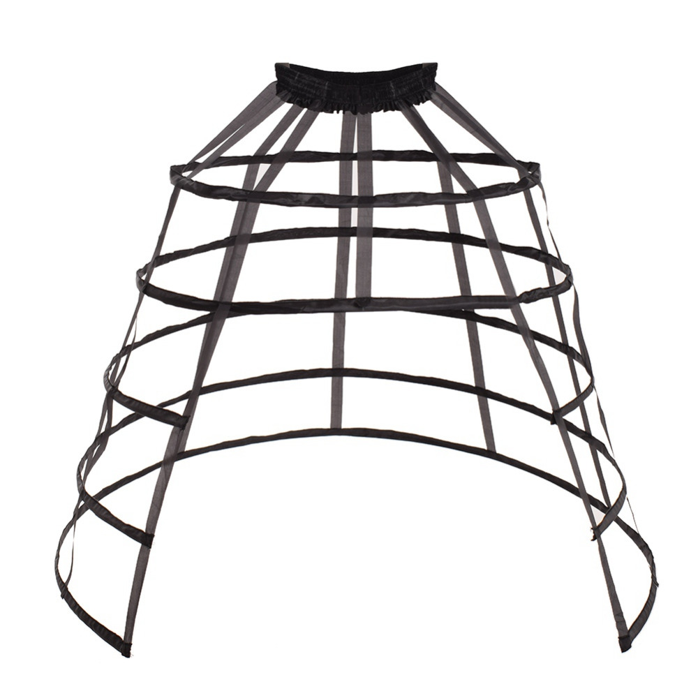 Women'S Victorian Accessories - Cage Hoop Skirt Bustle Petticoat Victorian