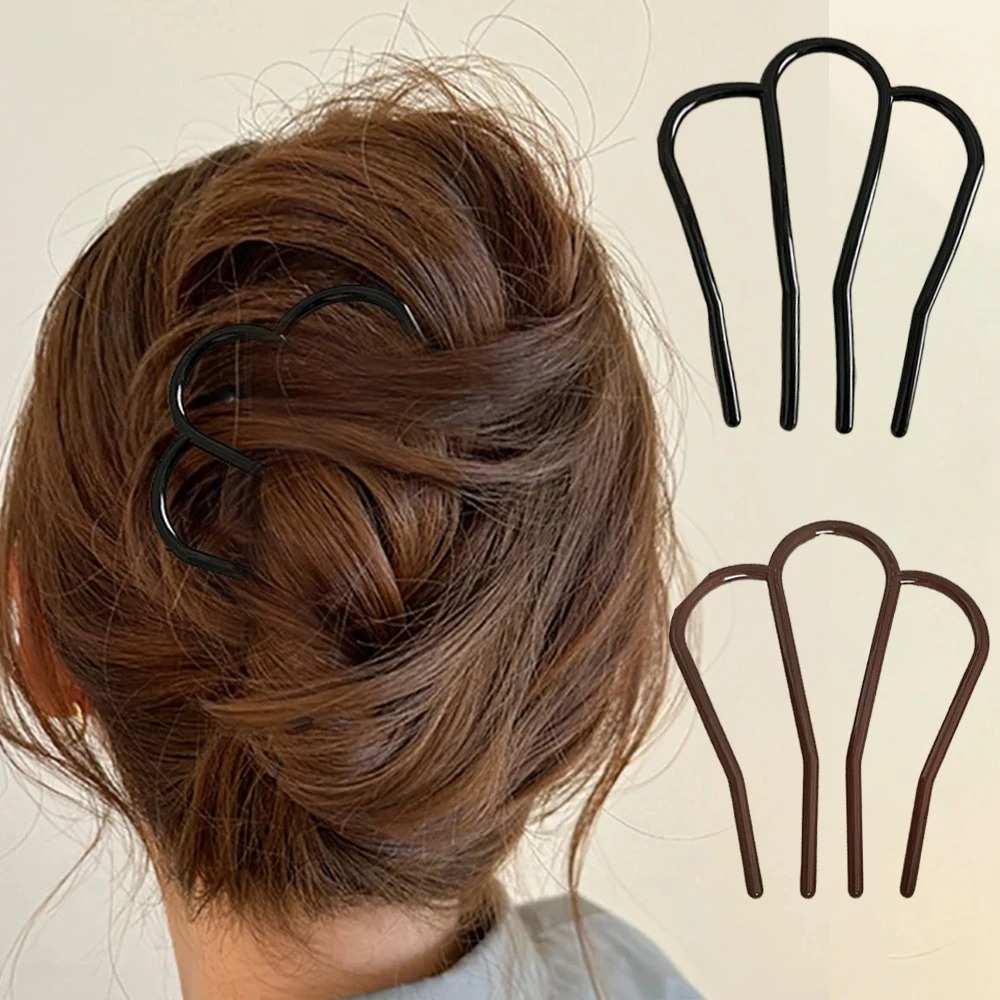 Women'S Accessories H&M - Elegant Soft Acrylic U-Shape Hair Sticks