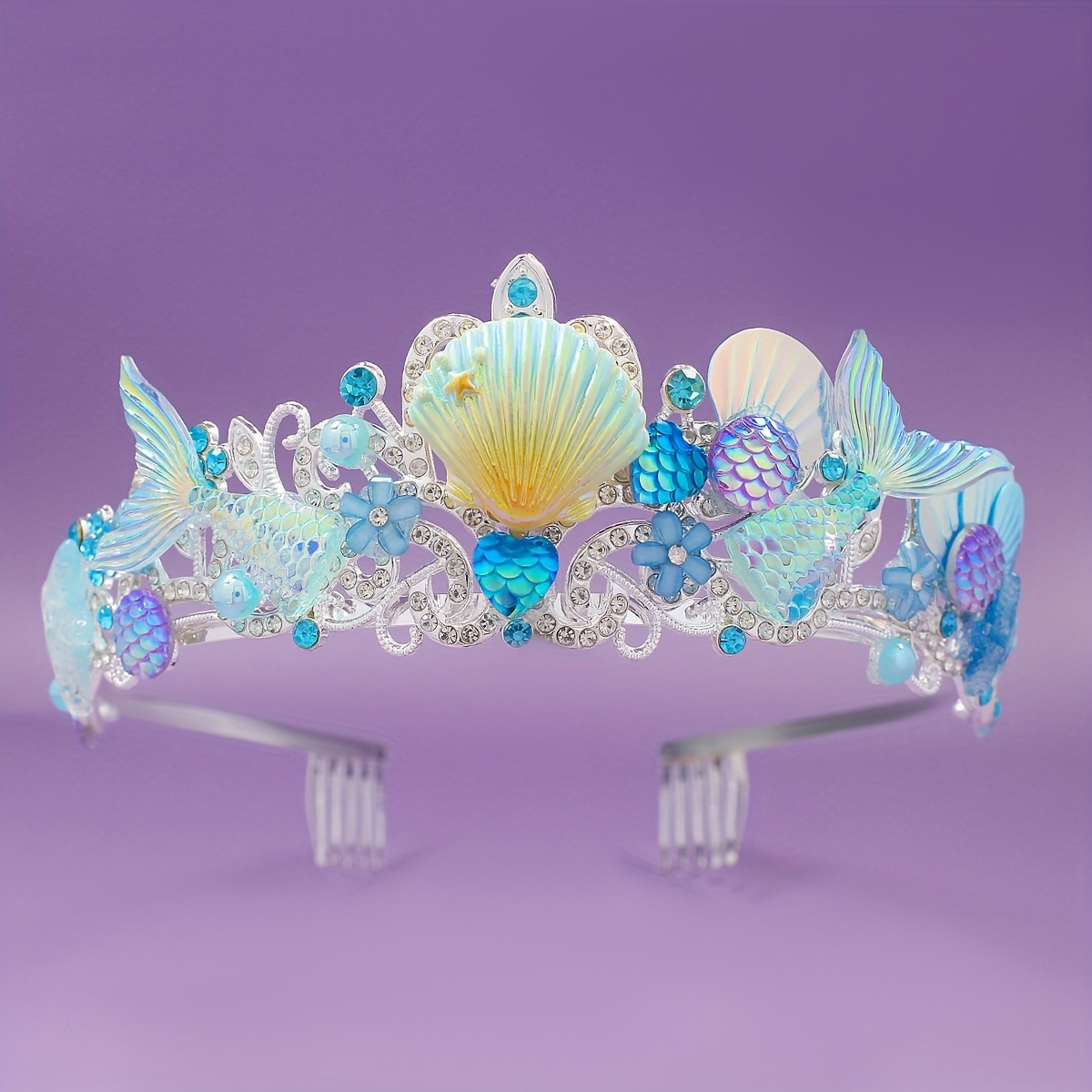 Women Accessories For Gift - 2025 New Mermaid Hair Comb Crown