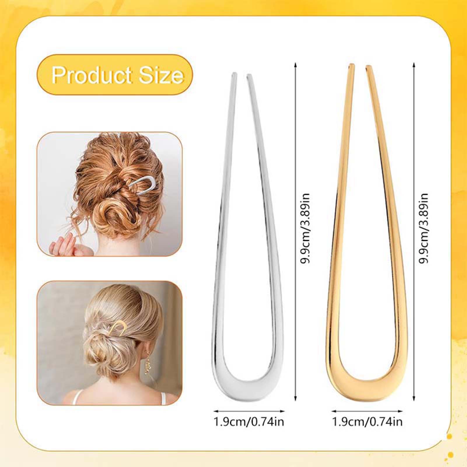 French U Shaped Hair Pins Vint - Women'S Work Accessories recension och pris