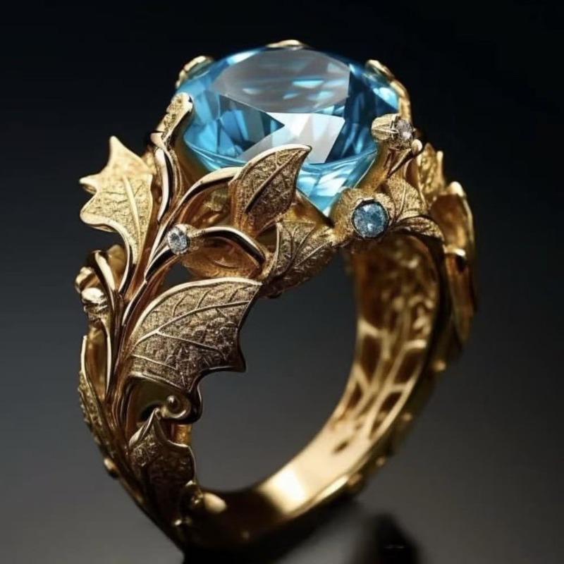 New Gold Plated Women Ring, Al - Women Accessories Temu recension och pris