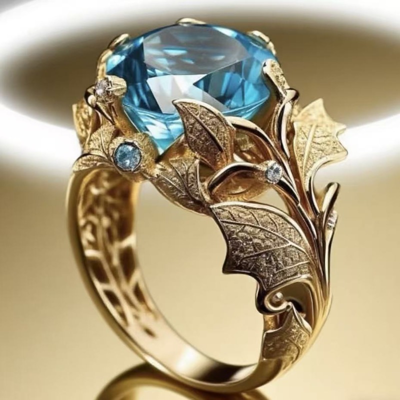 New Gold Plated Women Ring, Al - Women Accessories Temu recension och pris