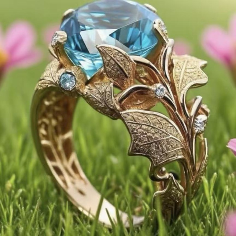 New Gold Plated Women Ring, Al - Women Accessories Temu recension och pris