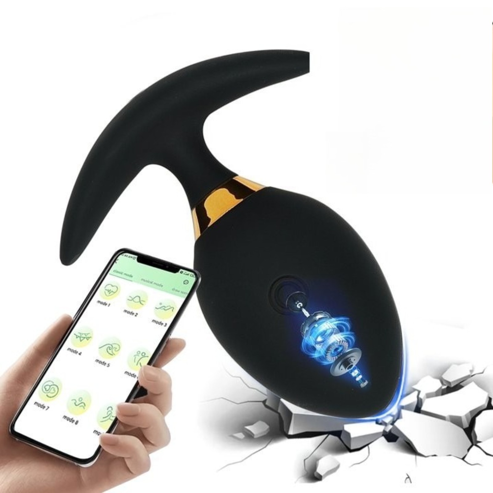 Anal Butt Plug Dildo Vibrator  - Women Accessories App recension och pris