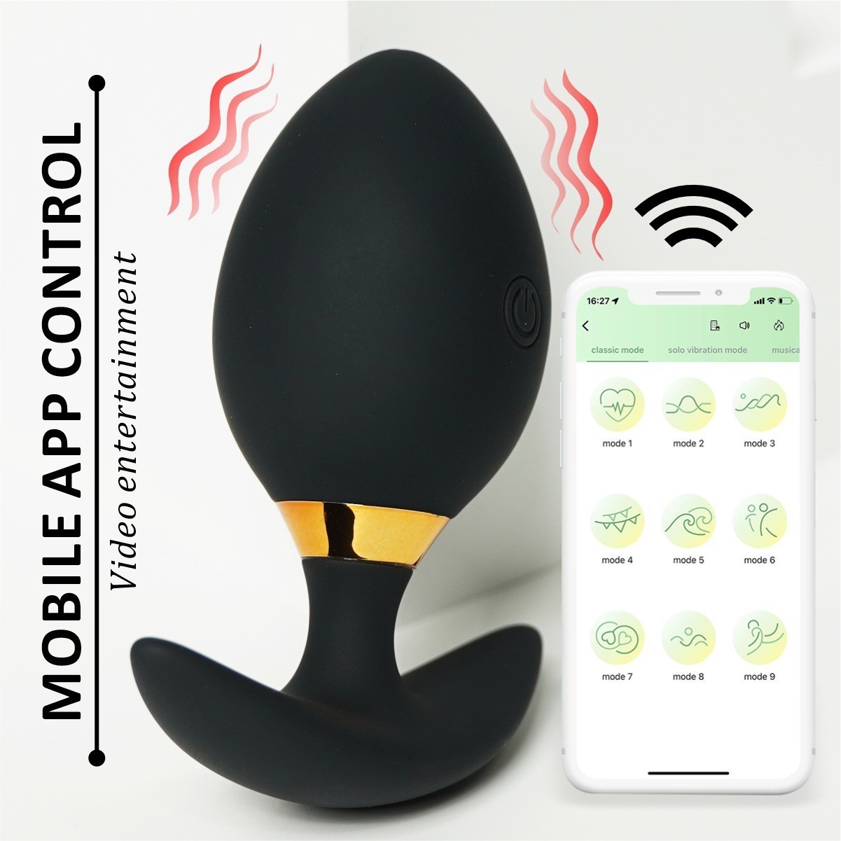 Anal Butt Plug Dildo Vibrator  - Women Accessories App recension och pris