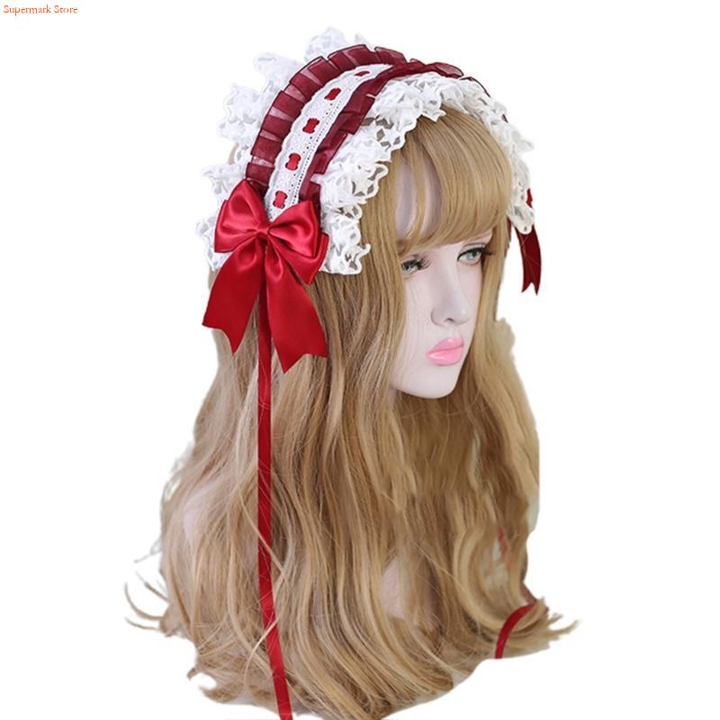 Q5WE Star Lace Ribbon Bowknot  - Women Accessories App recension och pris
