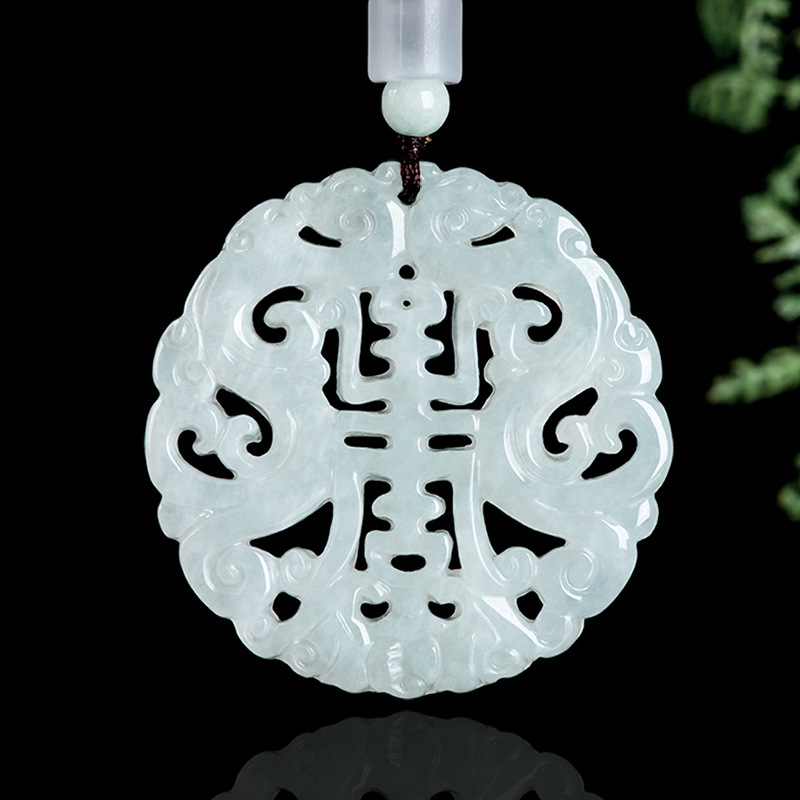Burmese Jadeite Dragon Pendant - Women Accessories For Gift recension och pris