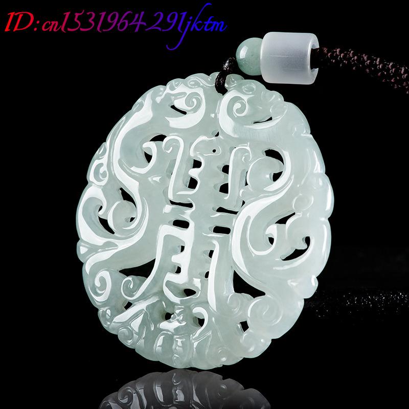 Burmese Jadeite Dragon Pendant - Women Accessories For Gift recension och pris