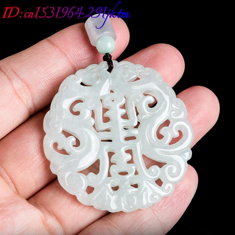Burmese Jadeite Dragon Pendant - Women Accessories For Gift recension och pris