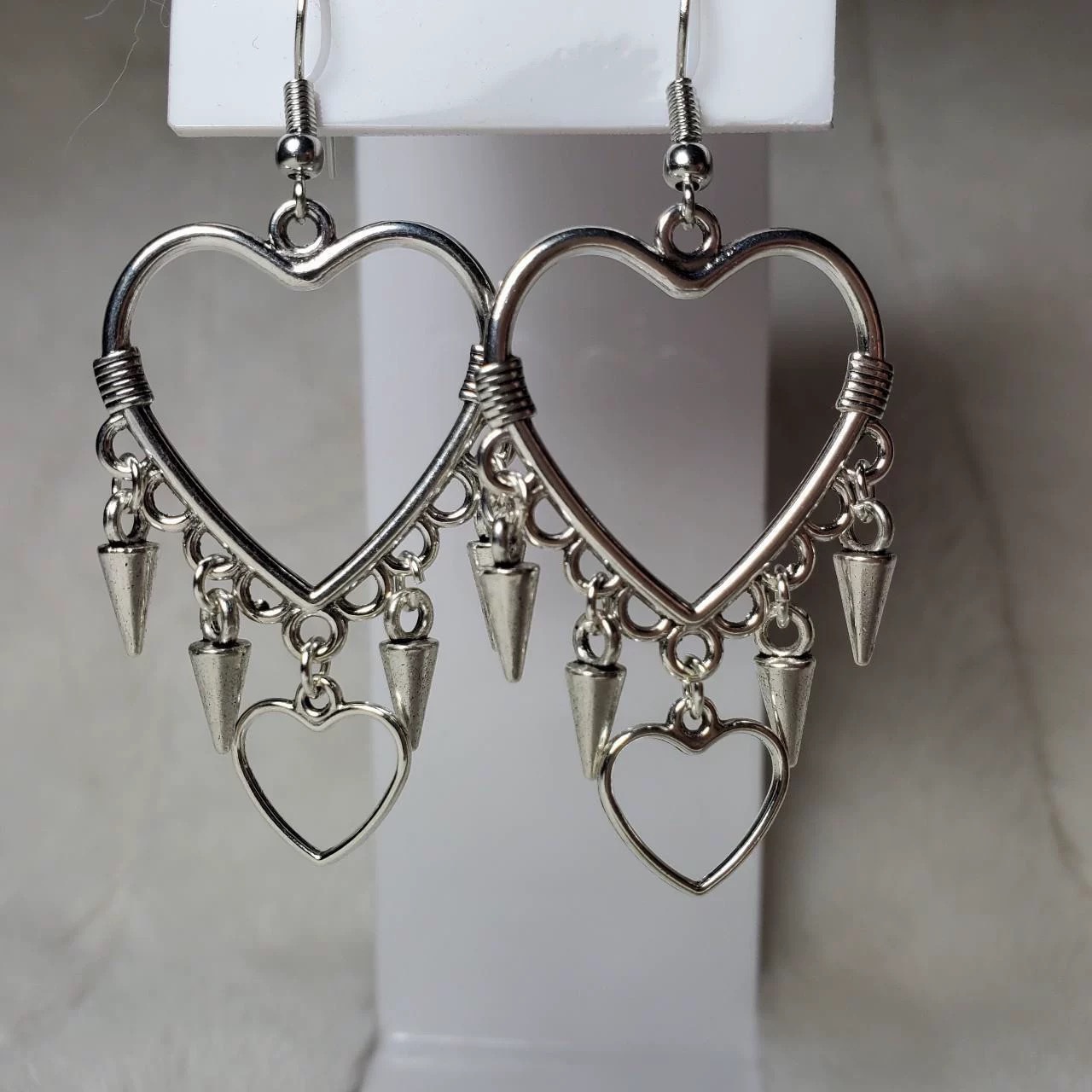 Punk Rivet Earrings For Women  - Women'S Victorian Accessories recension och pris