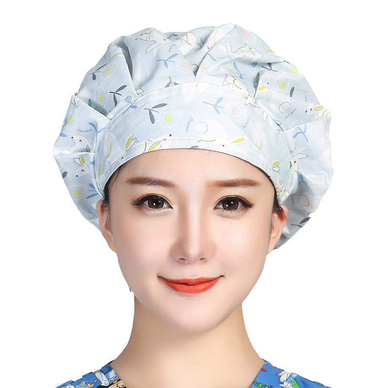 Bouffant Scrubs Hats Cartoon P - Women'S Work Accessories recension och pris