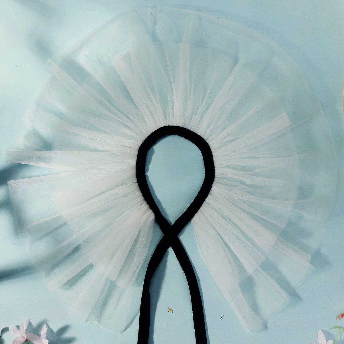 Fashion Tulle Ruffle Collar Fo - Women'S Victorian Accessories recension och pris
