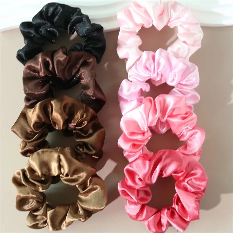 lot Hair Scrunchies Bands Scru - Scrunchie Satin Set recension och pris