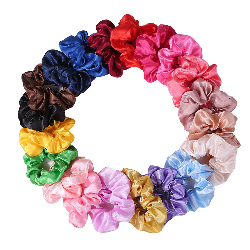 lot Hair Scrunchies Bands Scru - Scrunchie Satin Set recension och pris