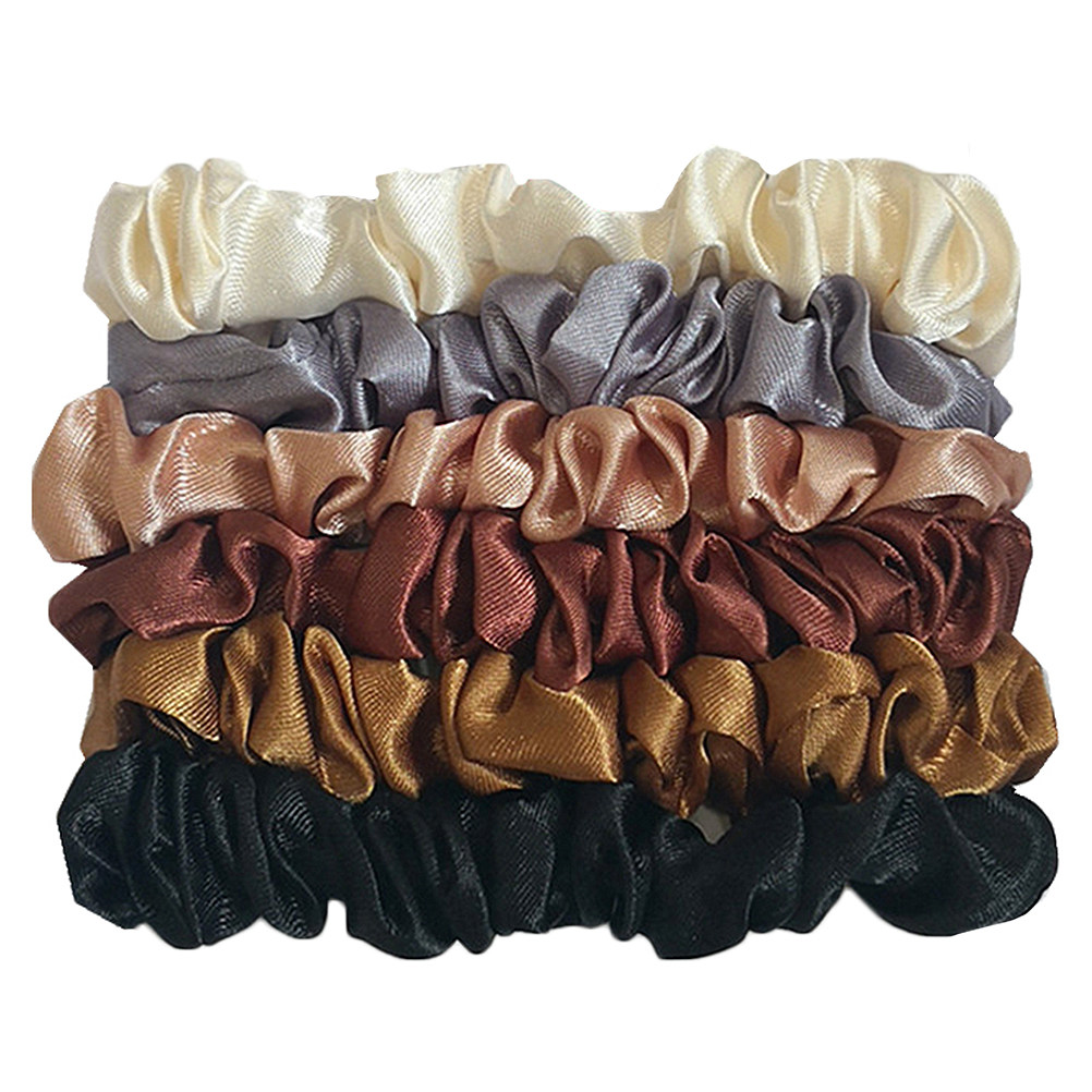 12Pcs Satin Hair Rope Scrunchi - Scrunchie Satin Set recension och pris