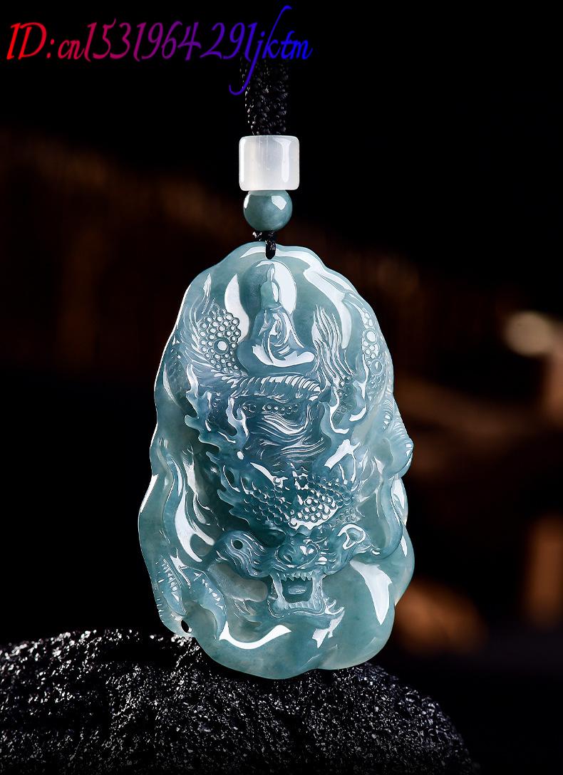 Natural Burmese Jadeite Dragon - Women Accessories For Gift recension och pris
