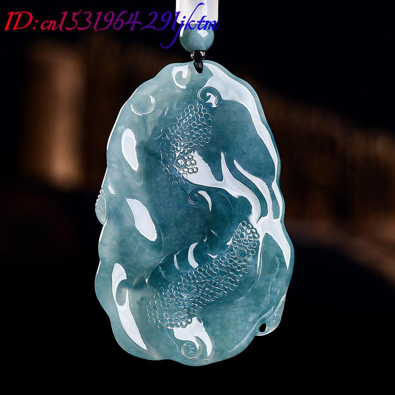 Natural Burmese Jadeite Dragon - Women Accessories For Gift recension och pris