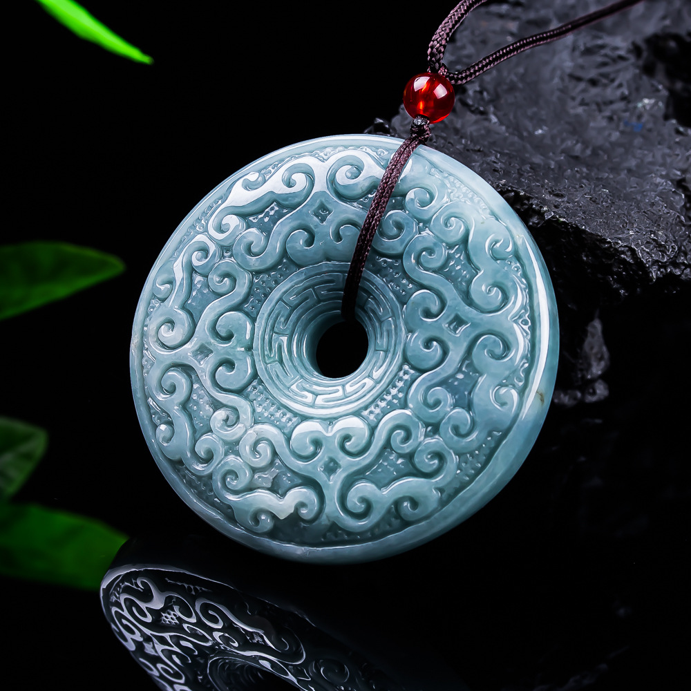 Natural Burmese Jadeite Flower - Women Accessories For Gift recension och pris