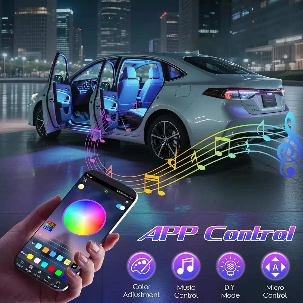 LED Lights or Halloween Car Ac - Women Accessories App recension och pris
