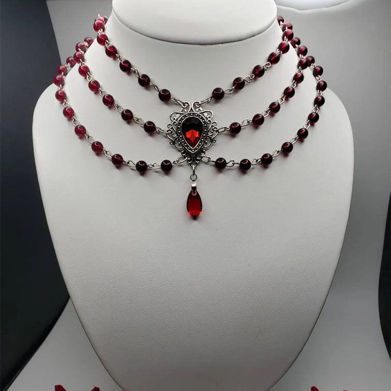 Victorian necklace beaded 2023 - Women'S Victorian Accessories recension och pris