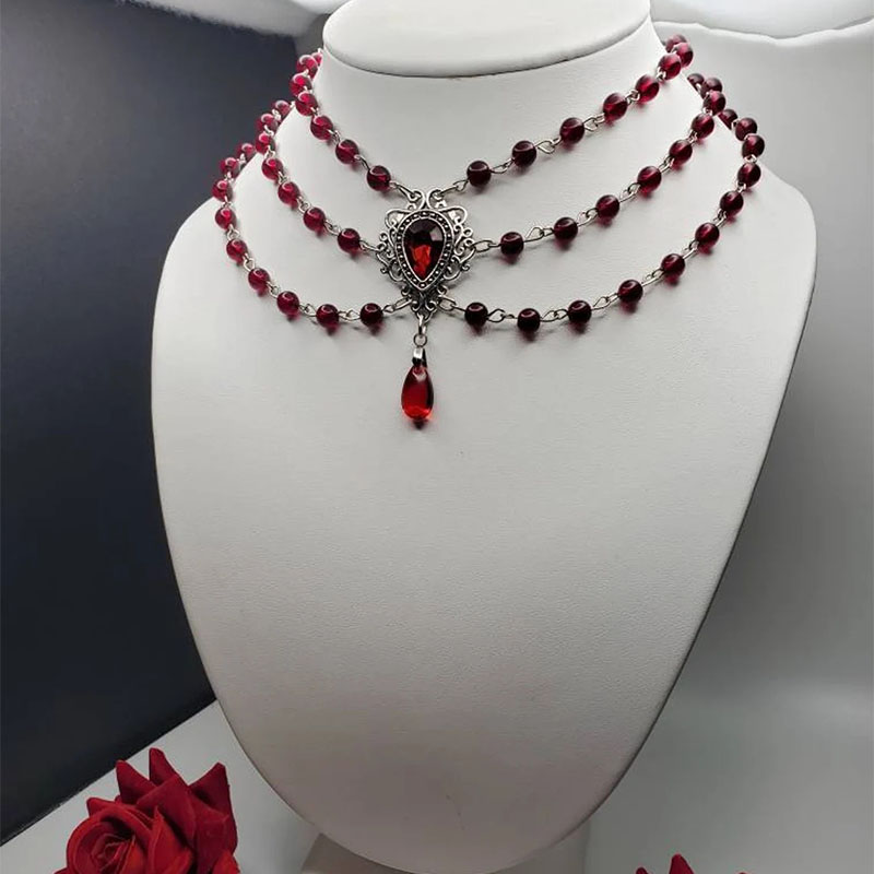 Victorian necklace beaded 2023 - Women'S Victorian Accessories recension och pris