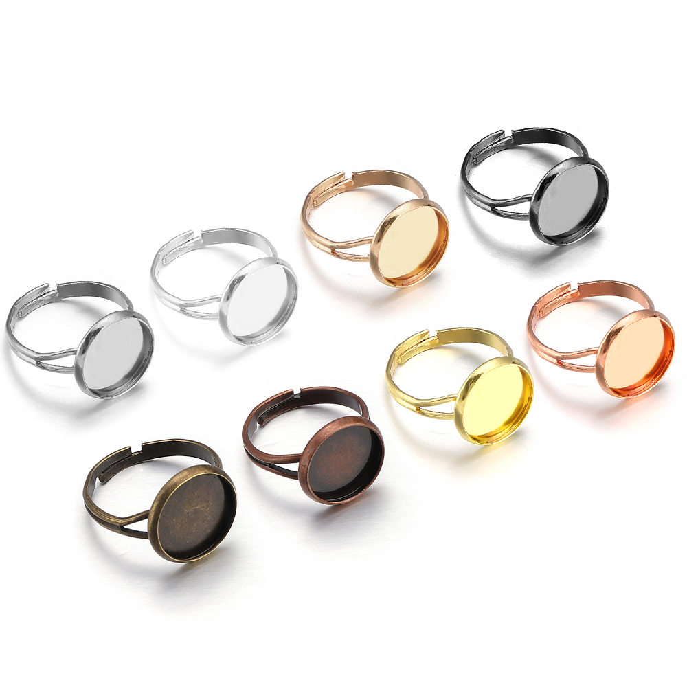 10Pcs/Lot Adjustable Blank Rin - Ring Set Adjustable recension och pris