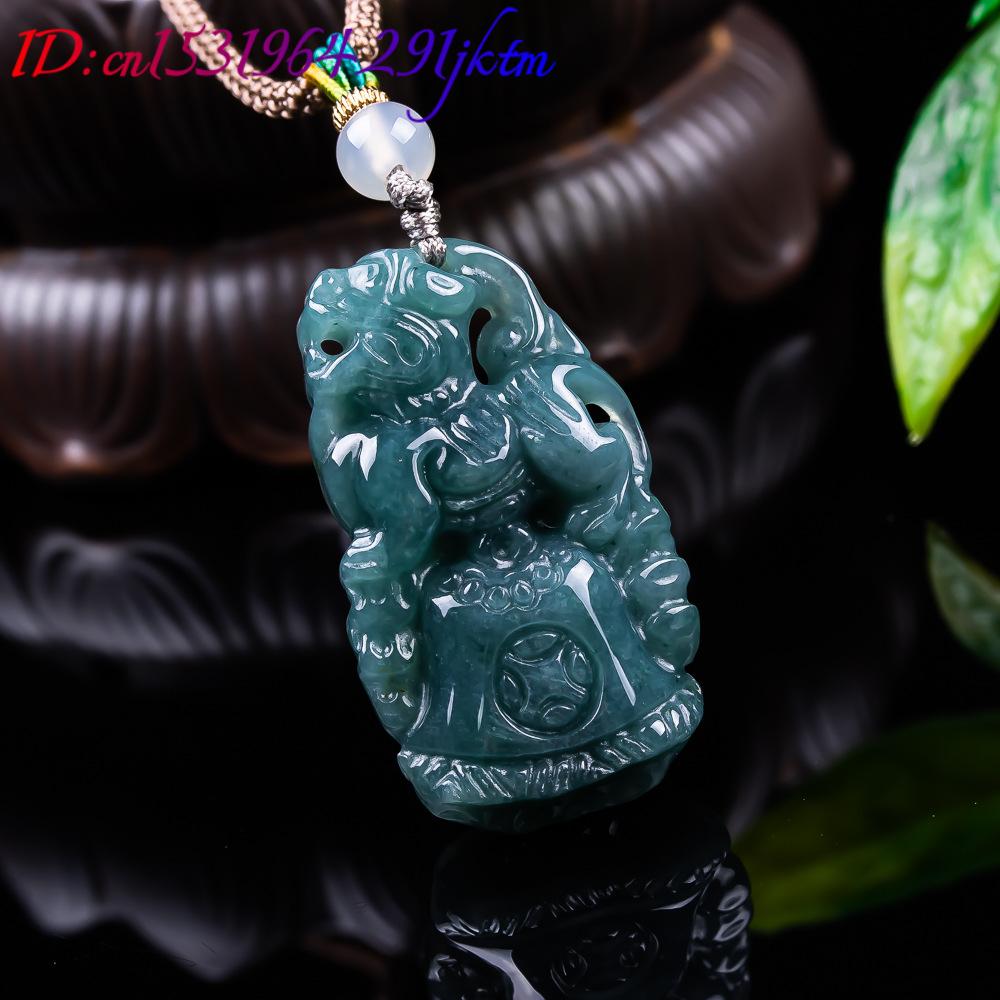 Burmese Jadeite Pixiu Pendant  - Women Accessories For Gift recension och pris