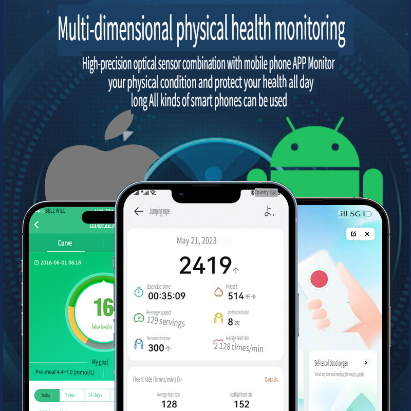 Smart Ring Bluetooth Health Tr - Women Accessories App recension och pris
