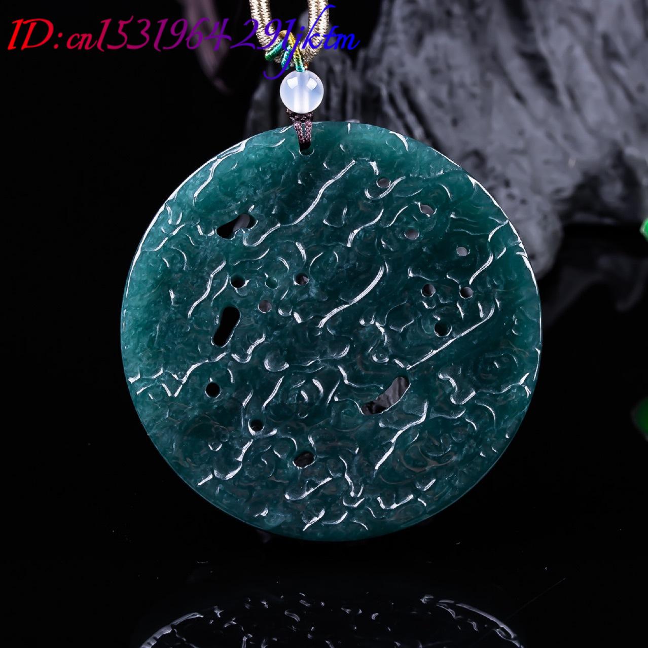 Burmese Jadeite Dragon Pendant - Women Accessories For Gift recension och pris