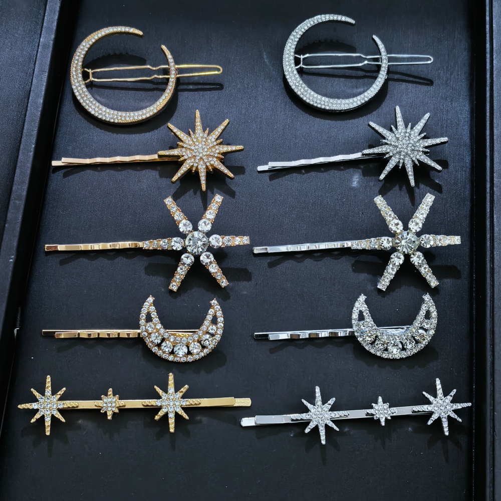 3/4 pcs set Crystal Star Hairp - Women'S Accessories H&M recension och pris