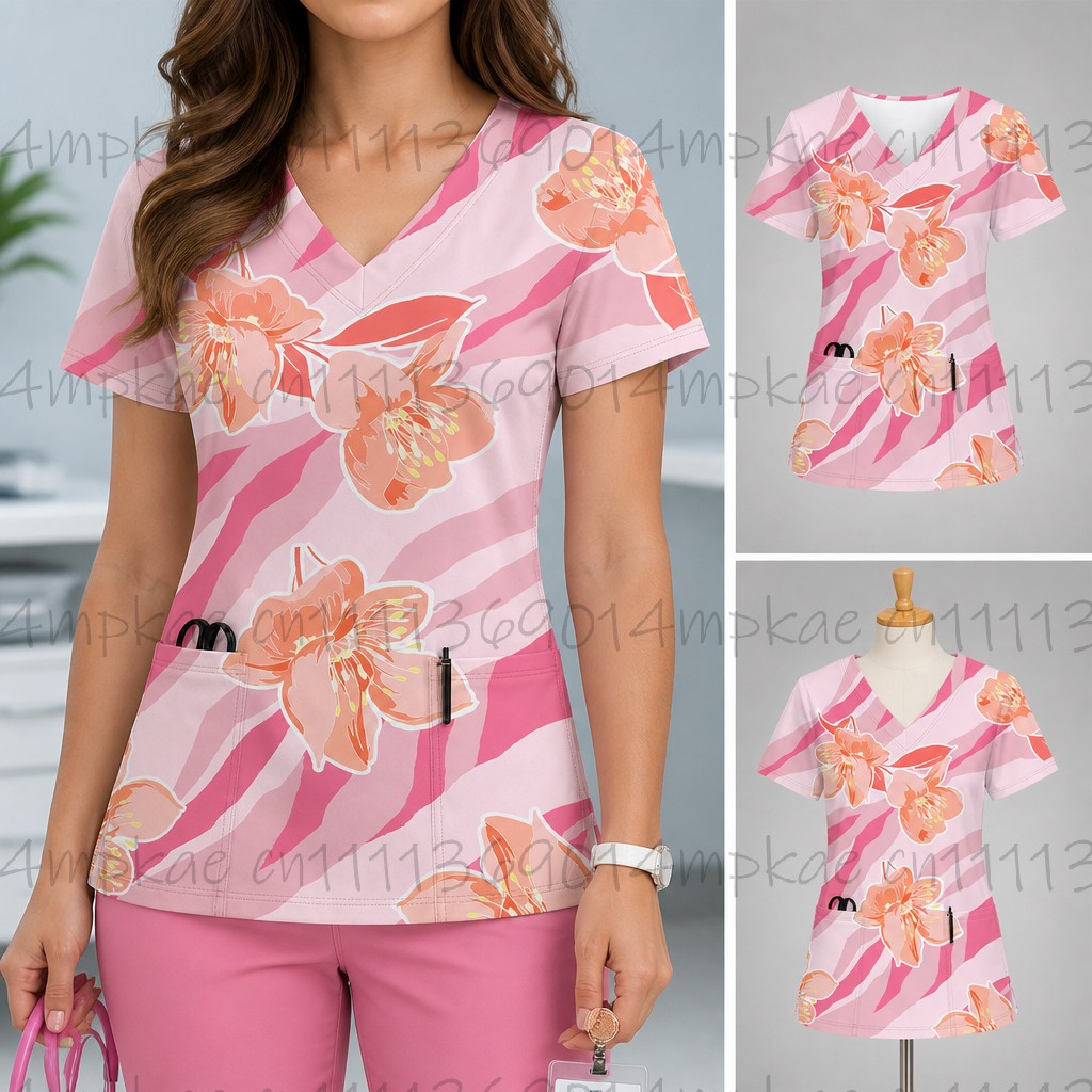 Women's Work Clothing Floral P - Women'S Work Accessories recension och pris