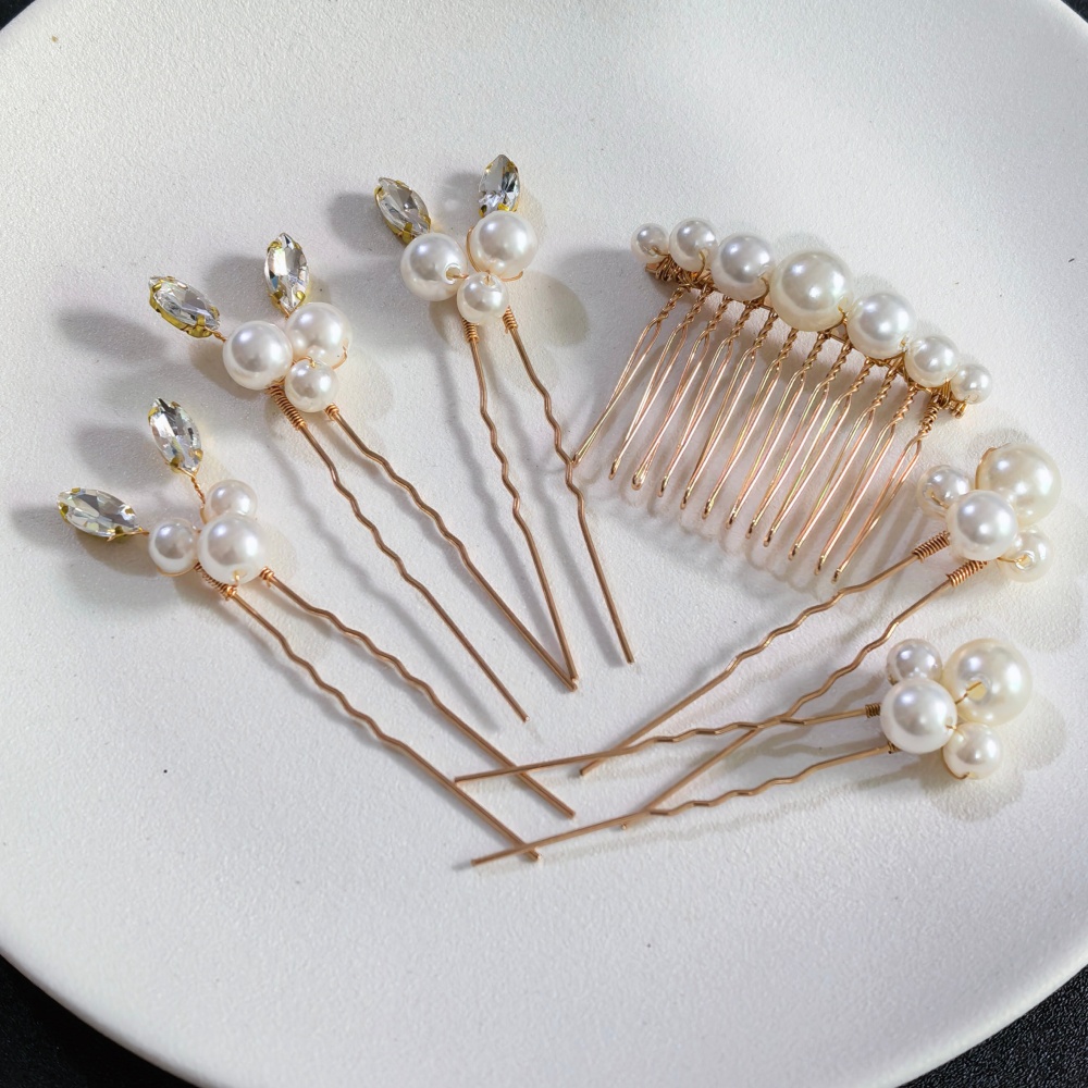 Pearl Crystal Hair Pins Comb S - Women'S Accessories H&M recension och pris