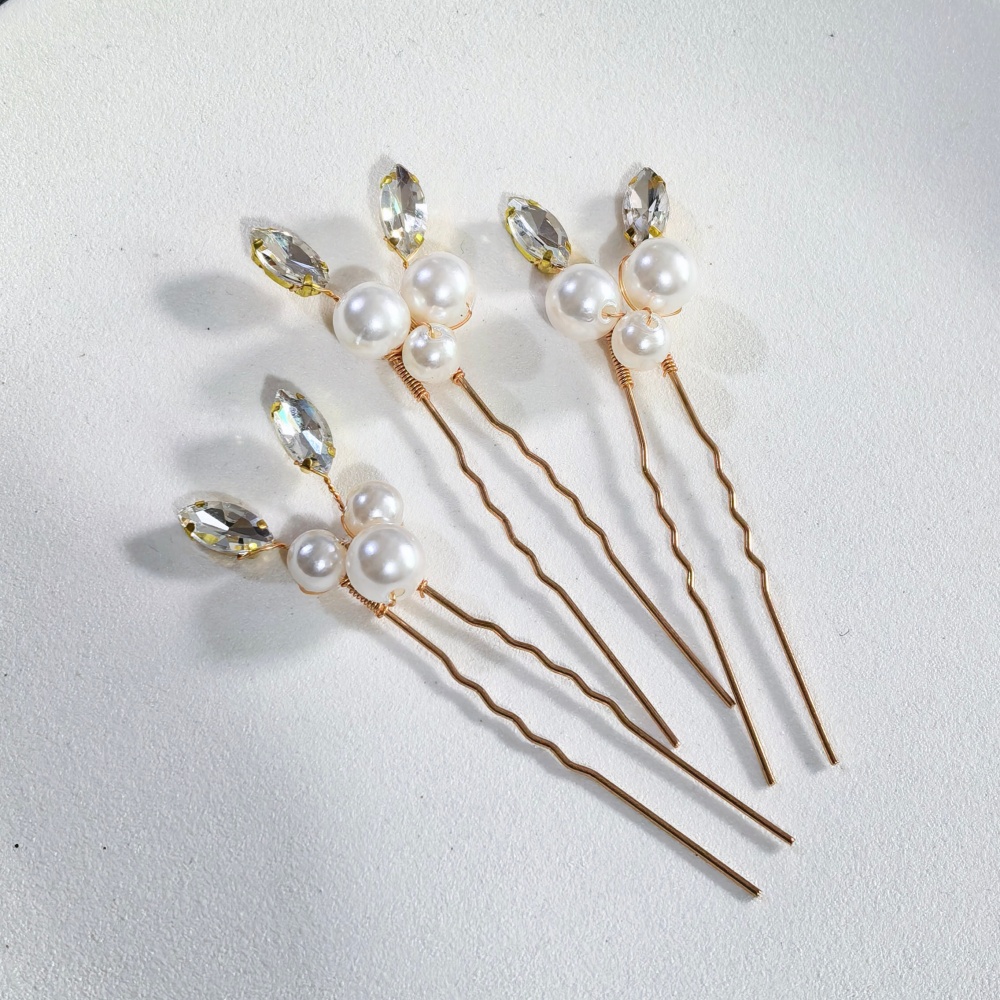 Pearl Crystal Hair Pins Comb S - Women'S Accessories H&M recension och pris