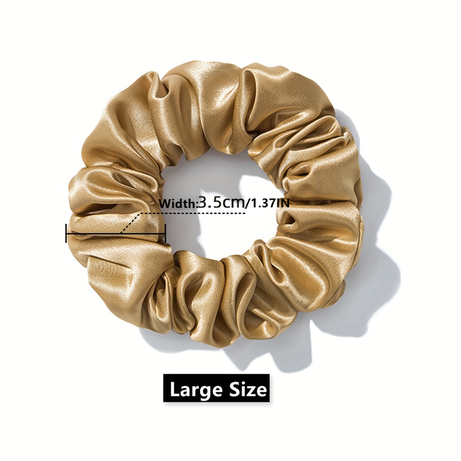 100% 22 Momme Mulberry Silk Sc - Scrunchie Satin Set recension och pris