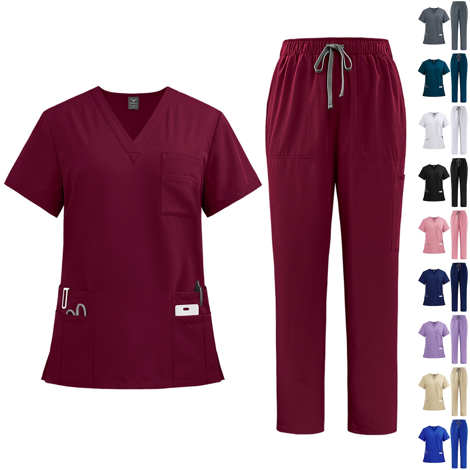 New Hospital Medical Scrub Sui - Women'S Work Accessories recension och pris