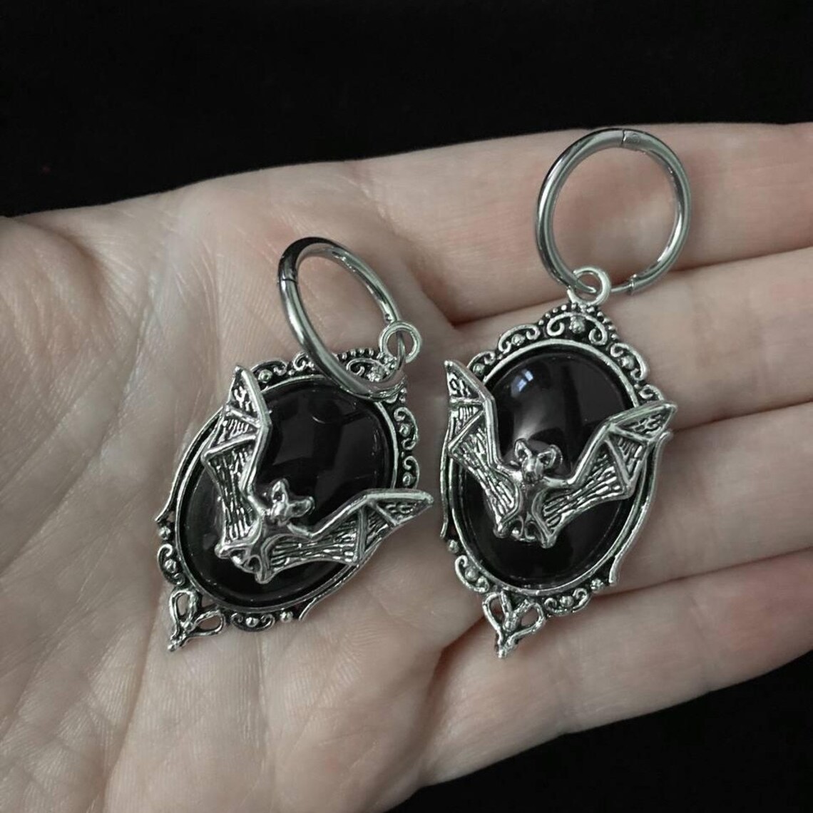 Vampire bat earrings,Gothic je - Women'S Victorian Accessories recension och pris