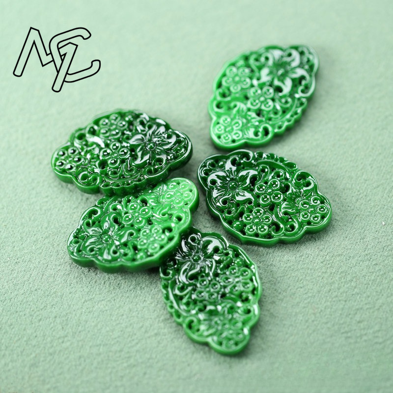 2pcs DIY Natural Dry Green Eme - Women Accessories For Gift recension och pris