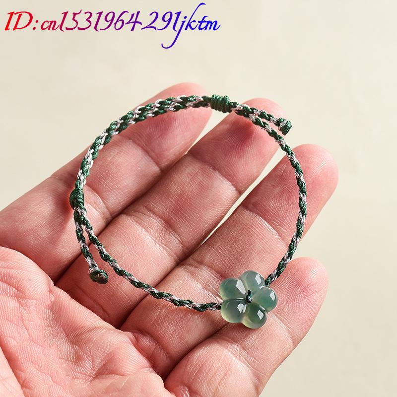 Burmese Jadeite Flower Bracele - Women Accessories For Gift recension och pris