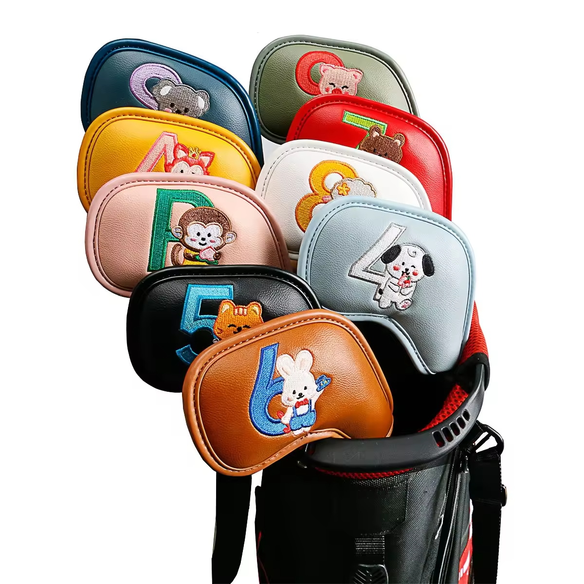9Pcs Cute Cartoon Animal Golf  - Women Accessories For Gift recension och pris