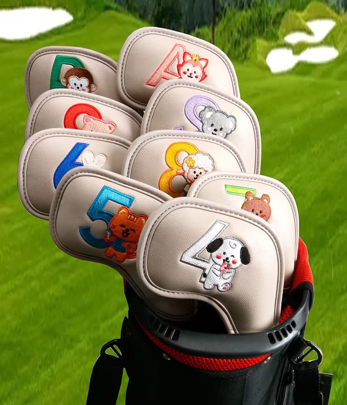 9Pcs Cute Cartoon Animal Golf  - Women Accessories For Gift recension och pris