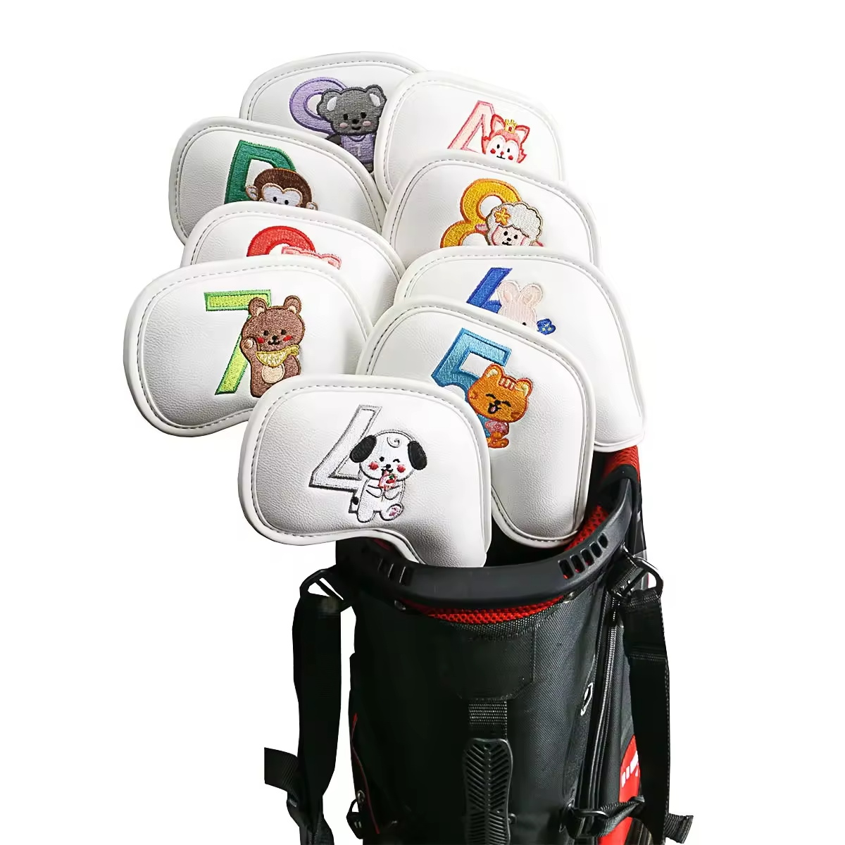 9Pcs Cute Cartoon Animal Golf  - Women Accessories For Gift recension och pris