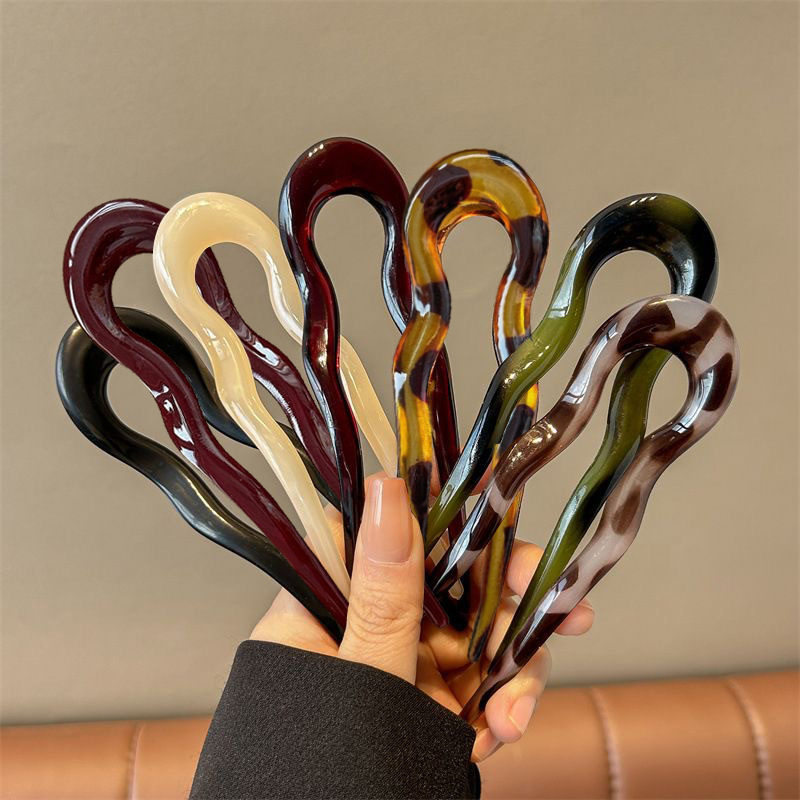 Elegant Acrylic U-shaped Hairp - Women'S Accessories H&M recension och pris