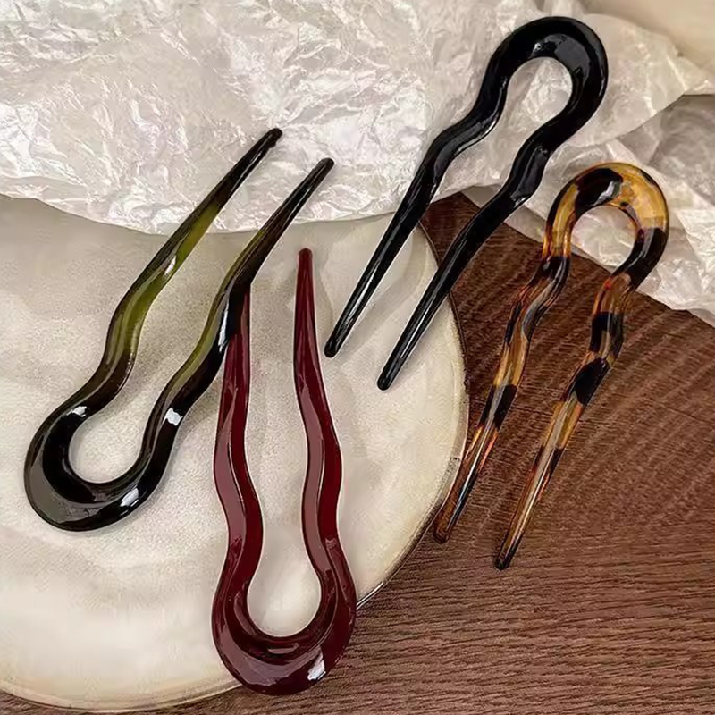Elegant Acrylic U-shaped Hairp - Women'S Accessories H&M recension och pris