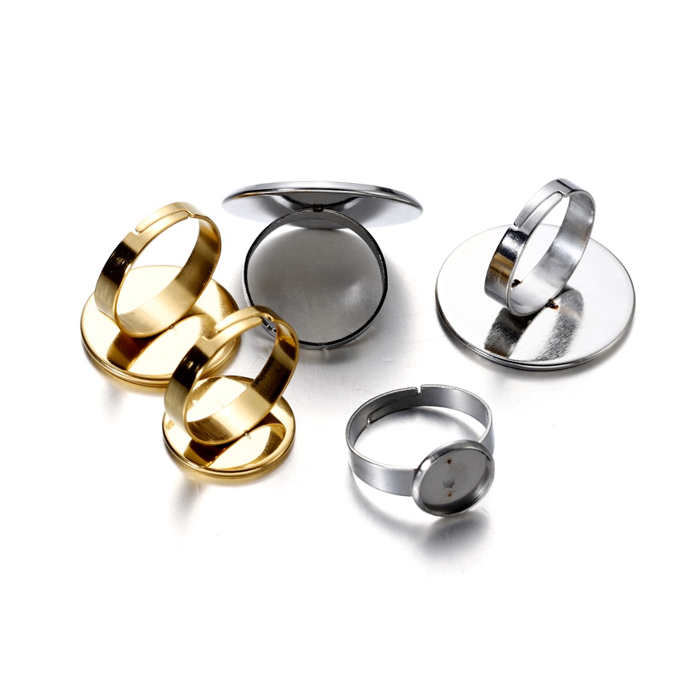 10pcs Stainless Steel Adjustab - Ring Set Adjustable recension och pris