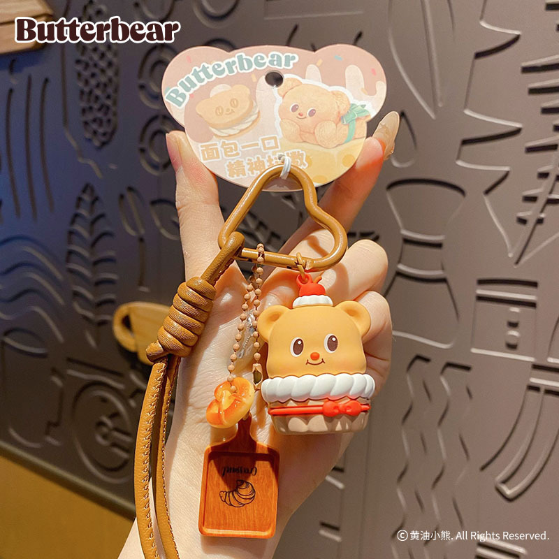 Cartoon Butter Bear Gourmet Ke - Butter Yellow Women'S Accessories recension och pris