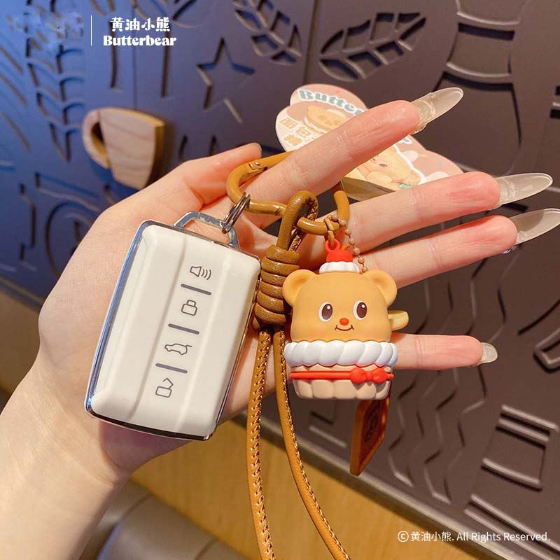 Cartoon Butter Bear Gourmet Ke - Butter Yellow Women'S Accessories recension och pris