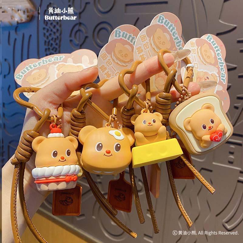 Cartoon Butter Bear Gourmet Ke - Butter Yellow Women'S Accessories recension och pris