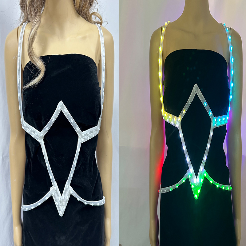 Glowing Colorful Belt For Unis - Women Accessories App recension och pris