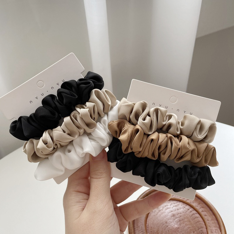 3Pcs/Set Satin Hair Scrunchies - Scrunchie Satin Set recension och pris